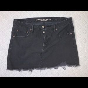 American Eagle Jean Mini Skirt